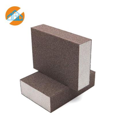 China For Aluminum Oxide Sponge Wood High Quality Sanding Wood Working Sponge Abrasive Sanding Block for sale