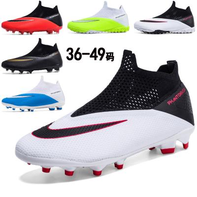 China Custom Low Price Breathable/Comfortable New Design Branded Original Sports Mens Football Soccer Sneakers Turf Shoes Soccer Shoes For Men for sale