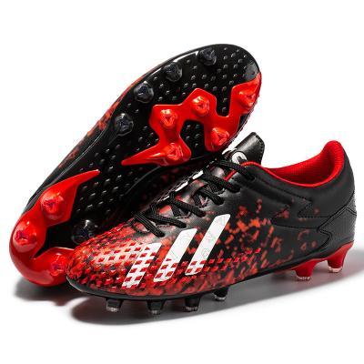 China American 2022 Ag Soccer Shoes Anti-skid Rubber Training Sport Breathable / Comfortable Men Shoe for sale