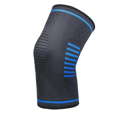 China Wholesale S-2XL High Elastic Non-slip Warm Nylon Knitted Knitted Recycling Knee Pads Protective Support High For Outdoor for sale