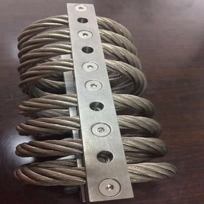 China Marine Noise Vibration Control JGX-1278D-122B Wire Rope Shock Isolator Power Rail Transformer Defense Military Vehicles Military Vehicles for sale