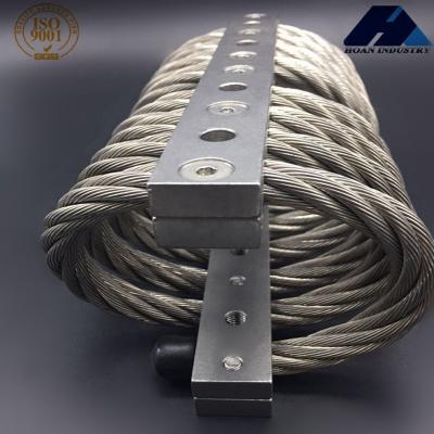 China Industry Machine Industry Shipbuilding Antena Compressor Defense Shock Attenuating JGX-0958D-99A Wire Rope Shock Isolator for sale