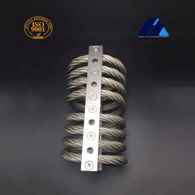 China Industrial Rocket Missile System Circuit Breaker Naval Armored Vehicles Shock Vibration Insulation JGX-0958D-43A Wire Rope Damper for sale