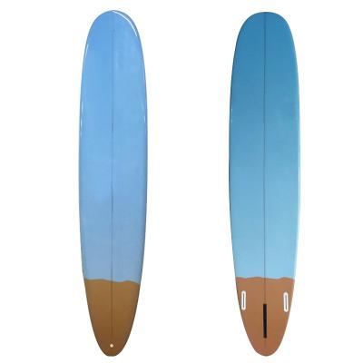 China High Performance OEM Fiberglass Epoxy Longboard Unisex Custom Surfboard for sale