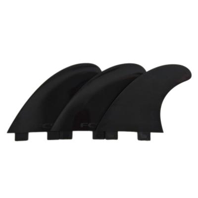 China Unisex Black Double Tabs G5 Fins Plastic Surfboard Fins Surfboard Fins On Sale for sale