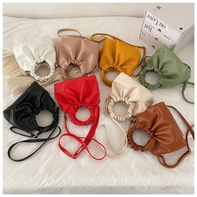 China 2022 fashion factory direct sale women handbags shoulder women handbags leather mini bag women for armpit bag for sale