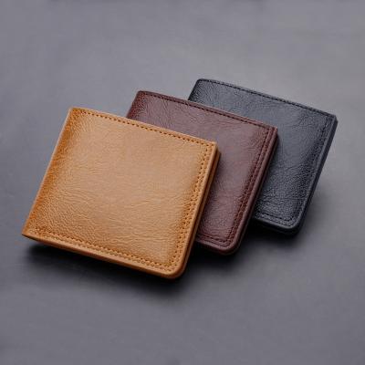 China New Designer Custom Faux Daily Cash Coin Purse Holder Credit Card Men Use Money Clip Leather Wallet for sale