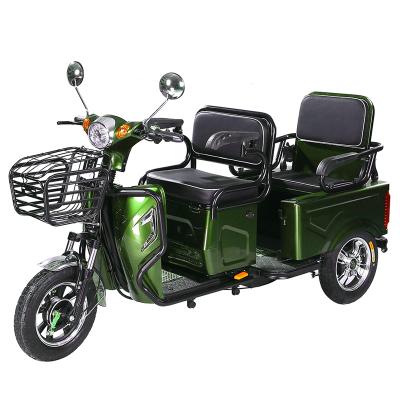 China Customizable Passenger Manufacturer CE L4 48V 60V 500W Electric Tricycle With Passenger Seat for sale