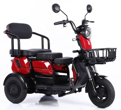 China CE Certificate 48V500W Passenger Customized Long Range 3 Wheel Adult Electric Tricycle for sale