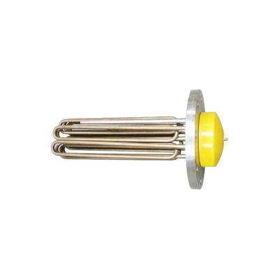 China Industrial Heating Parts Electric Water Flange Heating Tube Heating Element for sale