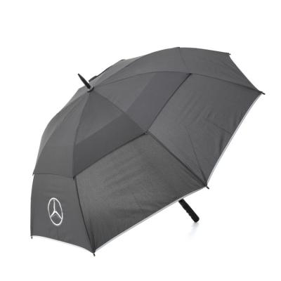 China Customized Daily Life Fantastic Umbrella Cheap Car Brand Logo Prints High End Windproof With Vents Golf Umbrella for sale