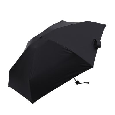 China Custom Design Minimalist 19inch 6k UV Protection Flower Sunny And Rain 5 Folding Mini Umbrella for sale