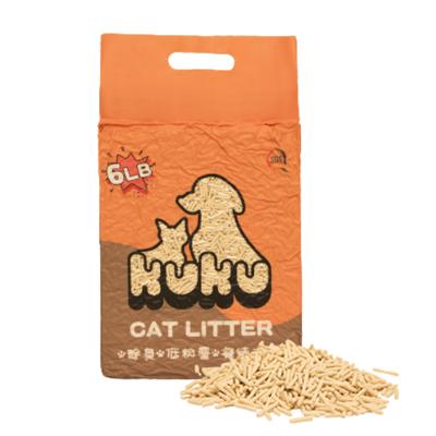 China Sustainable Clumping Dust-Free Tofu Cat Litter for cats pet products for sale