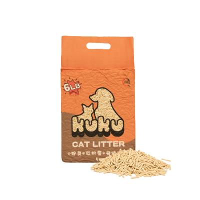 China 2021 Lightweight Smell Eco Clean Tidy Cat Litter Cat Litter Quick Clean Tofu High Quality Viable for sale