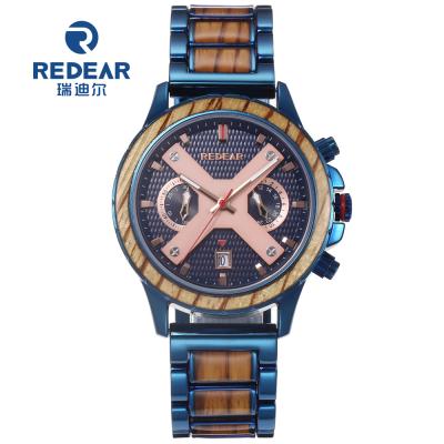 China New Chronograph REDEAR Luminous Waterproof Quartz Watch Multifunctional Men's Watch for sale