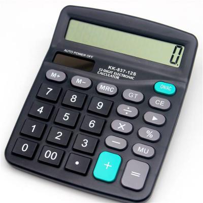 China New 12 Digit Large Screen Calculator Fashion General Purpose Computer Calculator Financial Accounting for sale