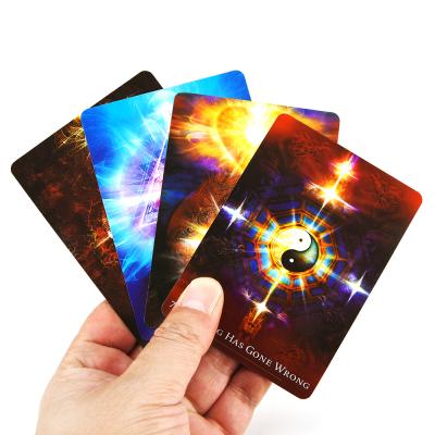 China The Secret Tongue of Light Tarot l Oracle Card Board Deck Games Palying Cards for Party Game WL-099 for sale