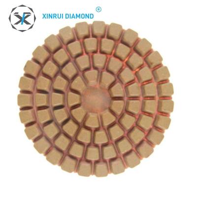 China XINRUI-PAD Wet Diamond Polishing Pads for Granite Marble Ceramic 0.500kg Gross Weight for sale