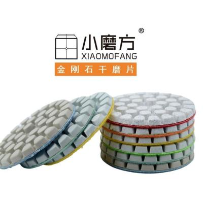 China Professional Results Xr Diamond Dry Polishing Pad for Granite Marble Engineered Stone for sale