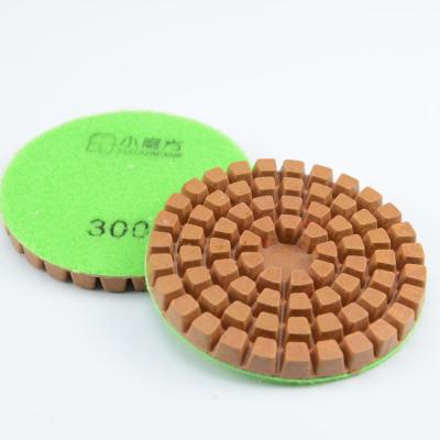 China XINRUI-PAD Diamond Polishing Pads 50-3000 Grit for Concrete Wet/Dry Grinding/Polishing for sale