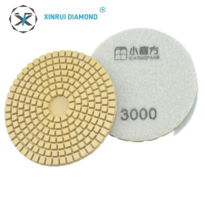 China Xinrui Diamant Polishing Pad angepasste Anforderung zum Polieren von kristallisiertem Glas zu verkaufen