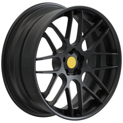 China GVICHN Brand Custom Aluminum 2 Piece Wheel 18 19 20 21 22 24 Inch 5 Hole Forged Car Rims for sale