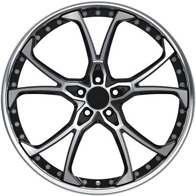 China GVICHN Aluminum Brand 18 19 20 21 22 24 New Designs 26 Inch Forged 2 Piece Wheel For Passenger Car for sale