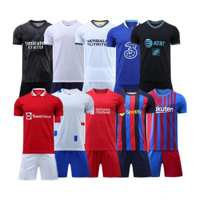 China Wholesale Customized Latest Quick-drying OEM Adults Soccer Jersey Football Jersey Sublimation Football Shirts Soccer Jersey Fit Wear for sale