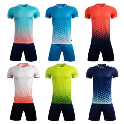 China Quick-drying production of comfortable lightweight breathing soccer jerseys for sale