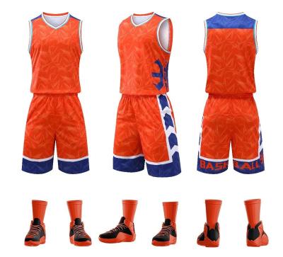 China European Union Breathable Custom Sublimated Basketball Tank Top Design Color Size Uniform Size for sale