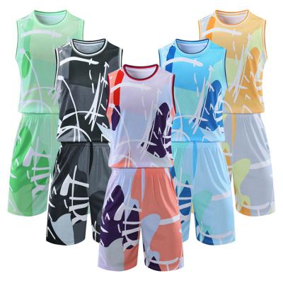 China 2022 Breathable Fashion Hot Basketball Jersey Digital Printing Uniform Design for sale