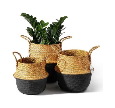 China Plant Minimalist Plant Netting Vegetable Plankton Basket Small Vegetable Plankton Woven Basket Various Colored for sale