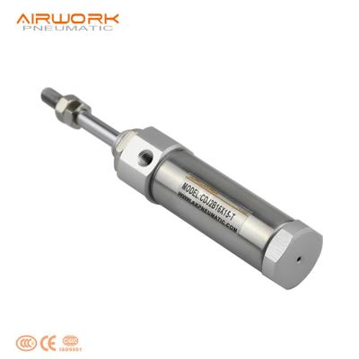 China Factory cdj2b CJ2B single acting spring piston smc type small air cushion air pneumatic cylinder for sale