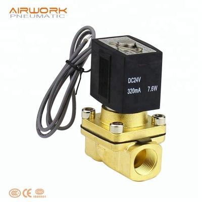 China General VX SMC Type 220v AC 24v Volt Water Brass Pneumatic Electric Solenoid Valve Normally Closed for sale