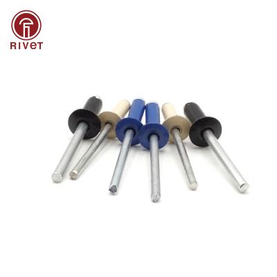 China High Quality 304 Stainless Steel Aluminum Blind Rivet Manufacturing Blind Rivet Color for sale