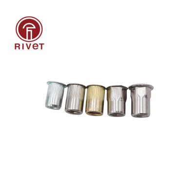 China Automotive Industry Cylindrical Self - Hooking Standoffs Rivet Pressure Riveting Parts Nut for sale