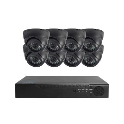 China QST-324KIT-8CH Hot Sale Ahd Dvr 8 Channel CCTV Camera AHD Kit Waterproof for sale