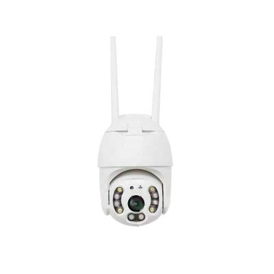 China Human Motion Tracking Colorful Security Outdoor Surveillance 1080P Wifi CCTV Camera Dome Wireless IP Camera In Night for sale