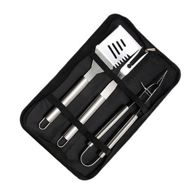 China Factory Price Easily Cleaned Portable BBQ Tool Box Grill Tongs 3 Pcs Grill Remover Grill BBQ Tools Accessories Set for sale