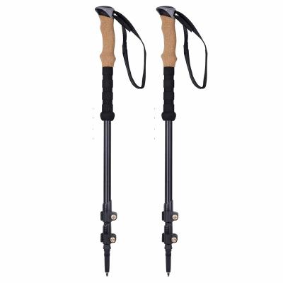 China Wholesale Price Custom Aluminum Alu7075 Multifunctional For Sale 2021 New Style Carbon Fiber Staff Buy Poles Nordic Walking Stick for sale