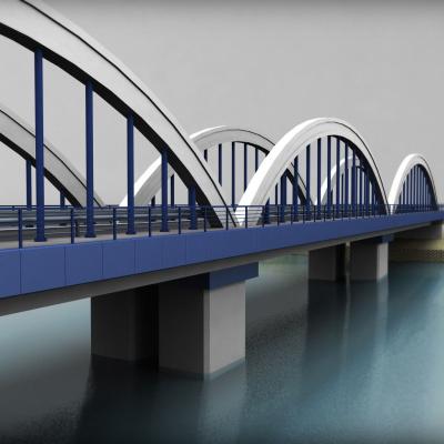 China High Strength Steel Structure Bridge for sale