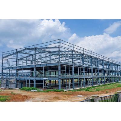 China Residential Steel Frame Buildings , Garage Apartment Metal Building for sale