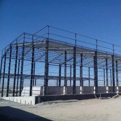 China Prefabricated Workshop Warehouse Structural Building Hangar Workshop House Cheap Prefab Portable Hall Steel Structure low Prices for sale