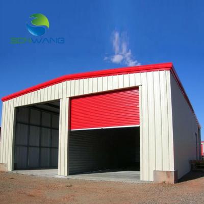 China High Strength Car Garage Buildings Wind Resistant Seismic Resistant Metal Car Garage Buildings for sale