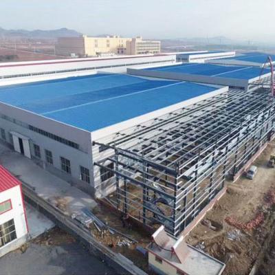 China Metal Frame Weld Steel Hangar Construction H Column Beam Warehouse for sale