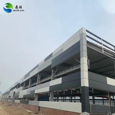 China Gegalvaniseerde staalconstructies Gebouw met H-balk Te koop