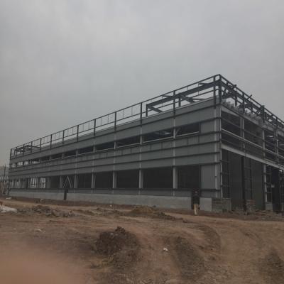 China Metalen gebouwen met gelaste H-staalrammen Landbouwgebouwen met H-staalbalken Te koop