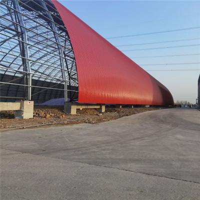 China Commercial Portal Steel Frame Buildings , Prefabricated Steel Trusses Customized Logo for sale