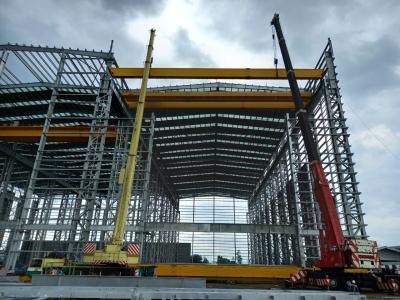 China Carbon Steel Frame Commercial Building , Building Structural Steel Beams And Columns for sale