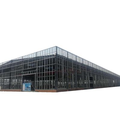 China Q235 Q345 Steel Frame Warehouse Building With H Shape Section Steel Beam for sale